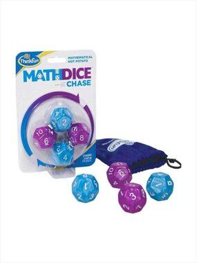 Thinkfun  Math Dice Chase Game of Mathematical New Sealed Age 8+